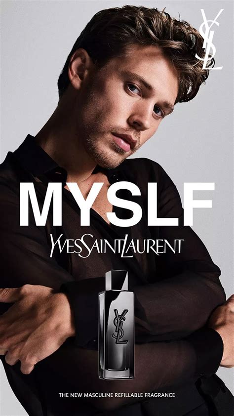 ysl advert male model.